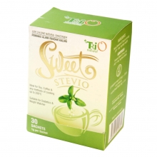 Sweet Stevio 30 Sachets TRIO Natural x 4 Box